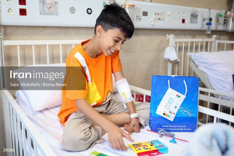 Commemorating Children's Day at Mofid Hospital