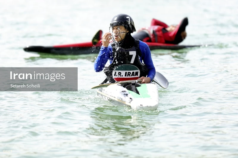 The Iran national women's Canoe polo team