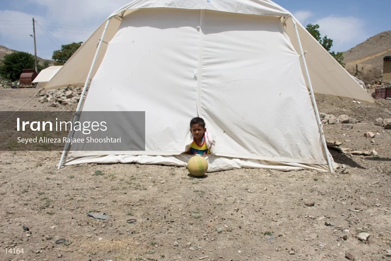 Children Play in Villages Struck Down by Earthquake