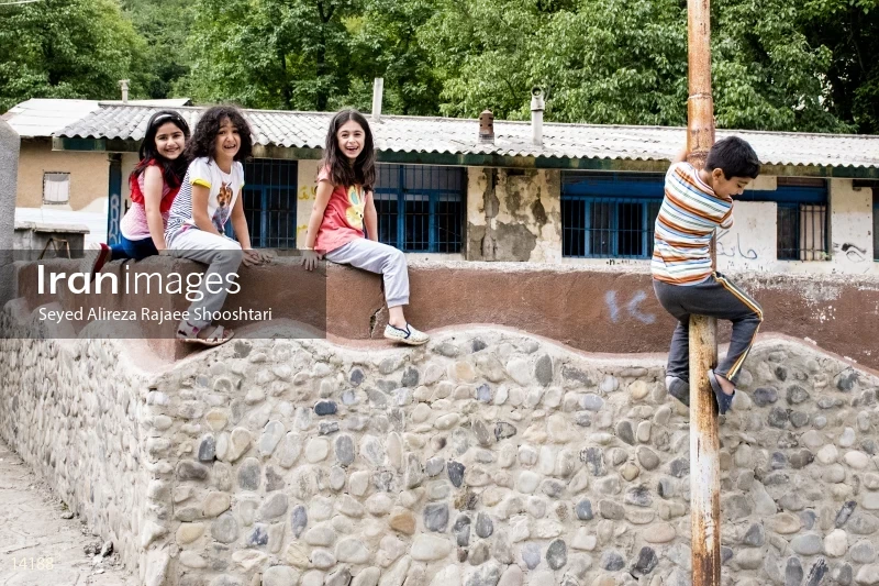 Children Play in Villages Struck Down by Earthquake