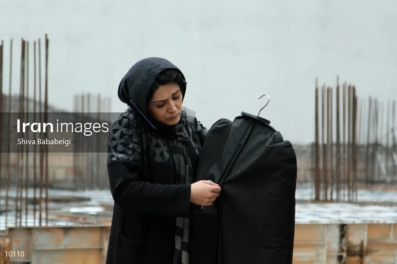 Baran Kosari in the Chanel movie