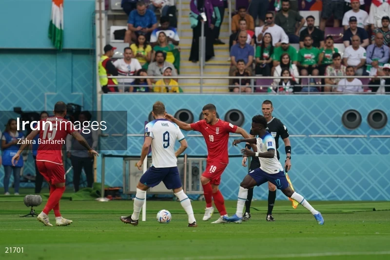 Iran vs England in World Cup 2022