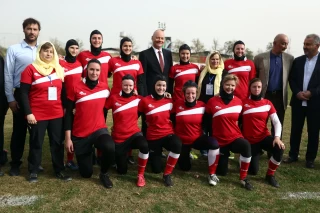 Iran and Germany Friendly Rugby Match in Tehran