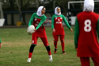 Iran and Germany Friendly Rugby Match in Tehran