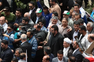 Ayatollah Akbar Hashemi Rafsanjani at Quds Day rally