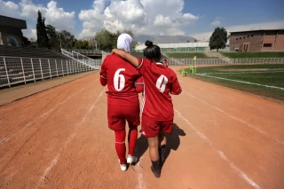 Friendly Football match Iran Vs Jordan U19 Team