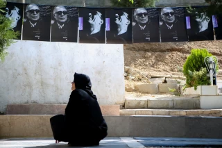 Funeral ceremony for Abbas Kiarostami in Lavasan