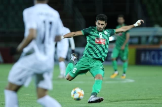 دیدار تیم های فوتبال ذوب آهن ایران و الزورا عراق
