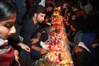 Commemoration of the flood victims of Shiraz