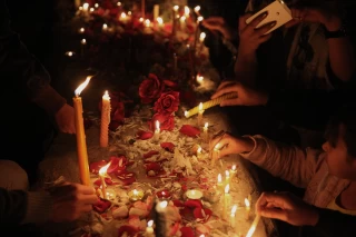 Commemoration of the flood victims of Shiraz