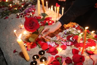 Commemoration of the flood victims of Shiraz