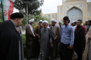 Campaign rally of clergymen in support of Ebrahim Raisi in Qom