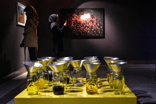 افتتاحیه دهمین جشنواره بین‌المللی هنرهای تجسمی فجر