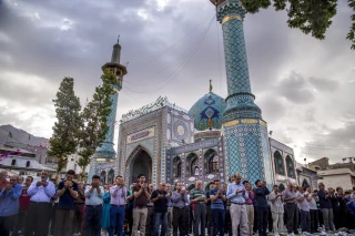 نماز عید سعید فطر در امامزاده صالح تجریش