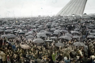 Ceremony of the first anniversary of the victory of the Islamic Revolution