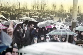 مراسم اولین سالگرد پیروزی انقلاب اسلامی