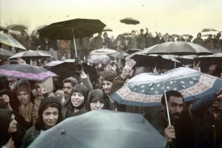 Ceremony of the first anniversary of the victory of the Islamic Revolution