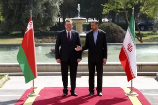 Meeting of foreign ministers of Iran and Belarus