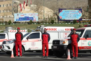 The traffic and safety services exercise of the Nowruz