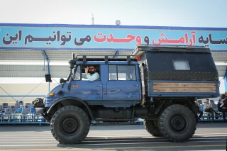 The traffic and safety services exercise of the Nowruz