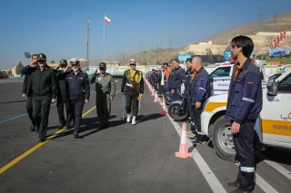 The traffic and safety services exercise of the Nowruz