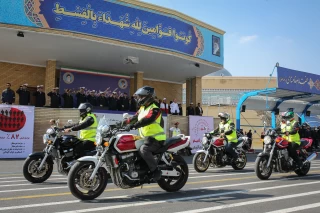 The traffic and safety services exercise of the Nowruz