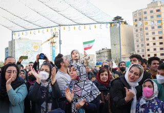 Nowruz celebration in Tehran