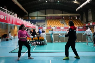 Fencing competitions of the First International Nowruz Games For Women