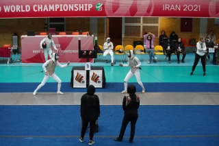 Fencing competitions of the First International Nowruz Games For Women