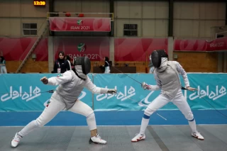 Fencing competitions of the First International Nowruz Games For Women