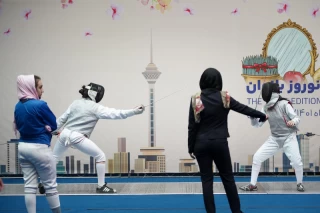 Fencing competitions of the First International Nowruz Games For Women