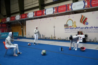 Fencing competitions of the First International Nowruz Games For Women