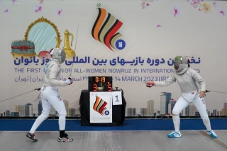 Fencing competitions of the First International Nowruz Games For Women