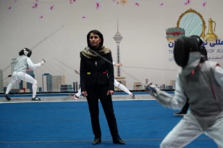 Fencing competitions of the First International Nowruz Games For Women