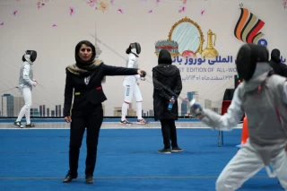 Fencing competitions of the First International Nowruz Games For Women