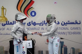 Fencing competitions of the First International Nowruz Games For Women