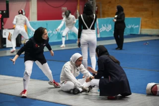 Fencing competitions of the First International Nowruz Games For Women