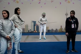 Fencing competitions of the First International Nowruz Games For Women