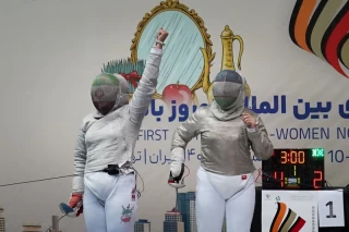 Fencing competitions of the First International Nowruz Games For Women