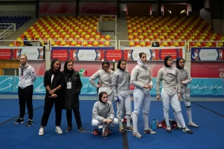 Fencing competitions of the First International Nowruz Games For Women