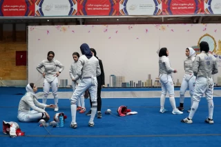 Fencing competitions of the First International Nowruz Games For Women