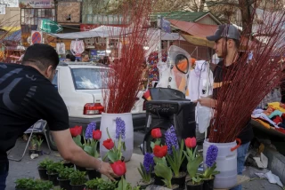 بازار تجریش در آستانه نوروز