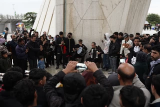 اجرای برنامه‌های فرهنگی در میدان آزادی به مناسبت نوروز
