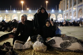 Qadr Night in Tehran Mosalla - 19th day of Ramadan