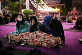 Qadr Night in Tehran Palestine Square (23rd day of Ramadan)