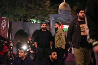 مراسم احیای شب بیست و سوم رمضان 1402 در میدان فلسطین تهران