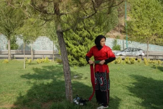 زنان ورزشکار رزم پهلوانی باستانی ایرانی (پرثوآ)