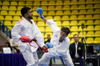 the selection matches of the men's national karate team