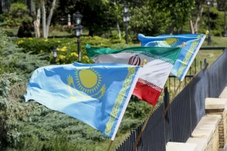 The arrival of the prime minister of Kazakhstan to Iran