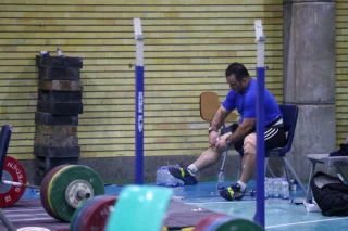 The record setting of Iran's national weightlifting team
